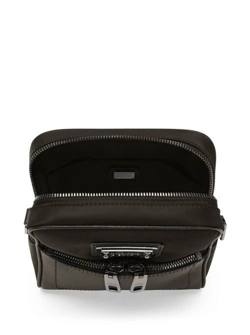 black silver-tone hardware silver-tone logo Dolce & Gabbana | BM2302AD4478B956